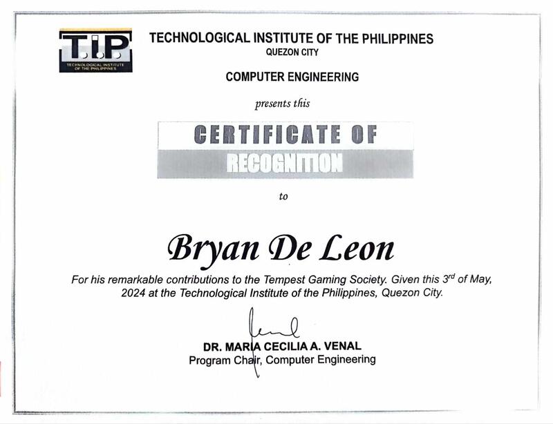 Achievement Certificate